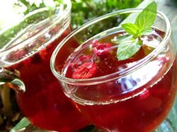 Recept - Iste med hallon